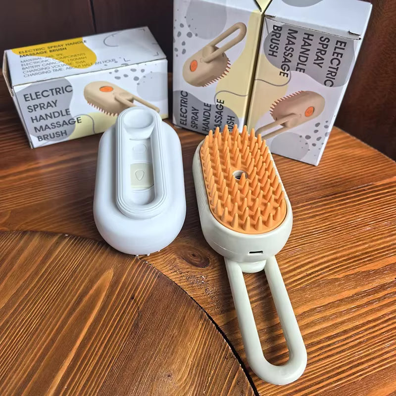 Smart Steam Pet Grooming Brush – Gentle De-Shedding Your Pet Will Love